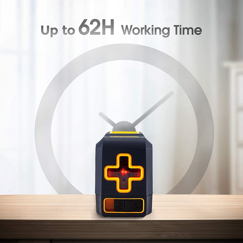 Self-Leveling 50 Feet Horizontal, Vertical And Horizontal Crosshairs, Used For Building Or Picture Hanging