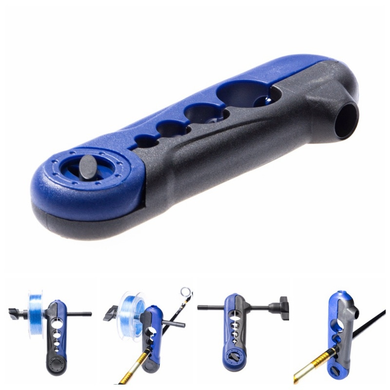 Portable Universal Fishing Line Spooler Adjustable for Various Sizes Rod Winder Board Spool Line Wrapper Mini Bobbin Reel YK