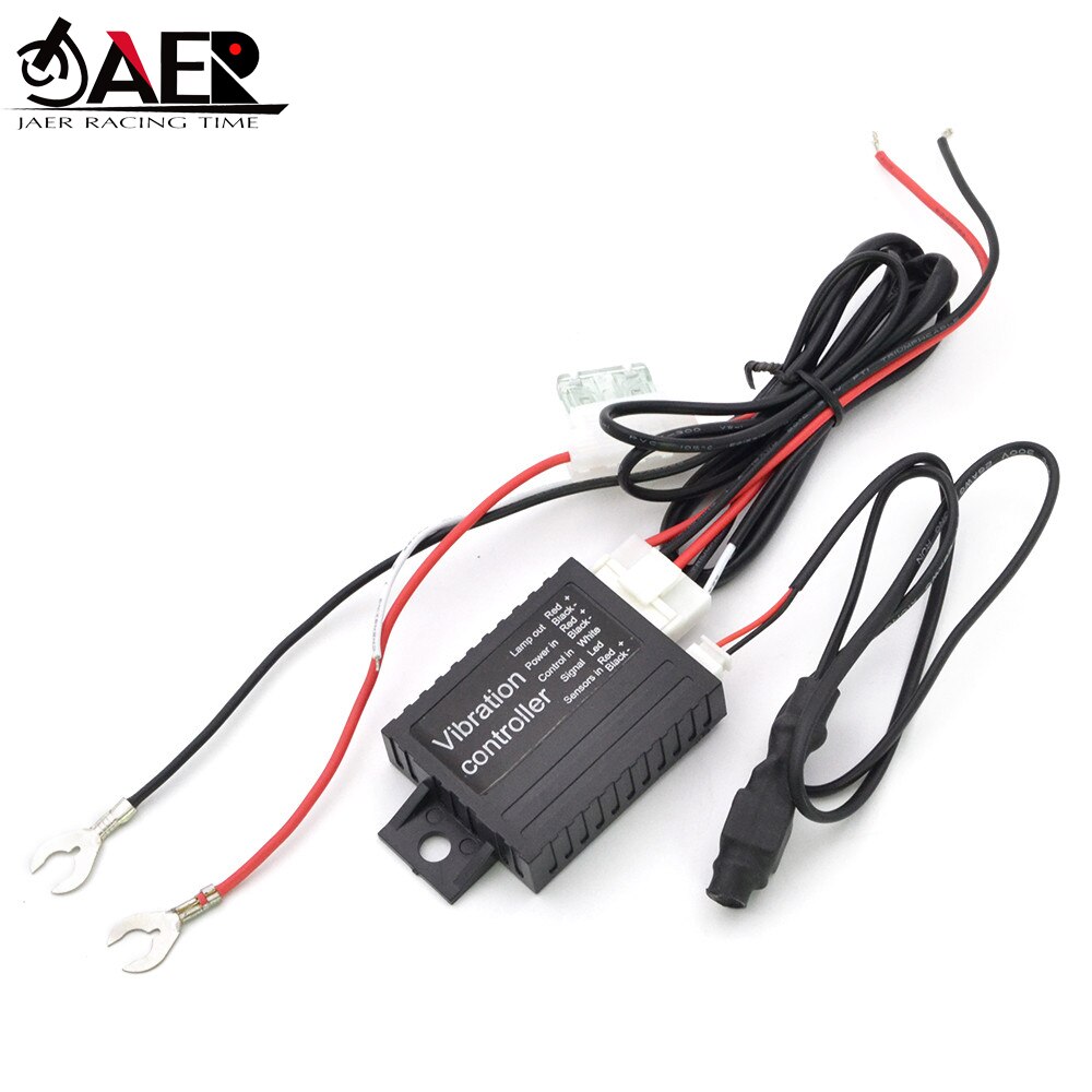 JAER Universal car motorcycle Auto ATV 12V LED DRL Daytime Running Light Controller Automatic OnOff Relay Harness Headlight