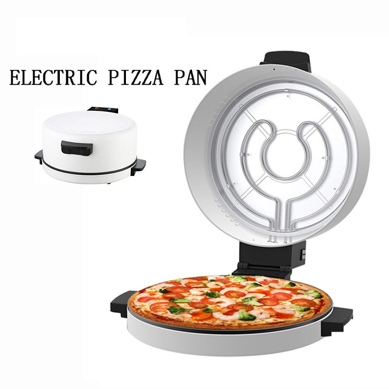1800W Huishouden Pizza Broodrooster Steak Machines Elektrische Arabisch Pizza Maker Brood Maken Pan