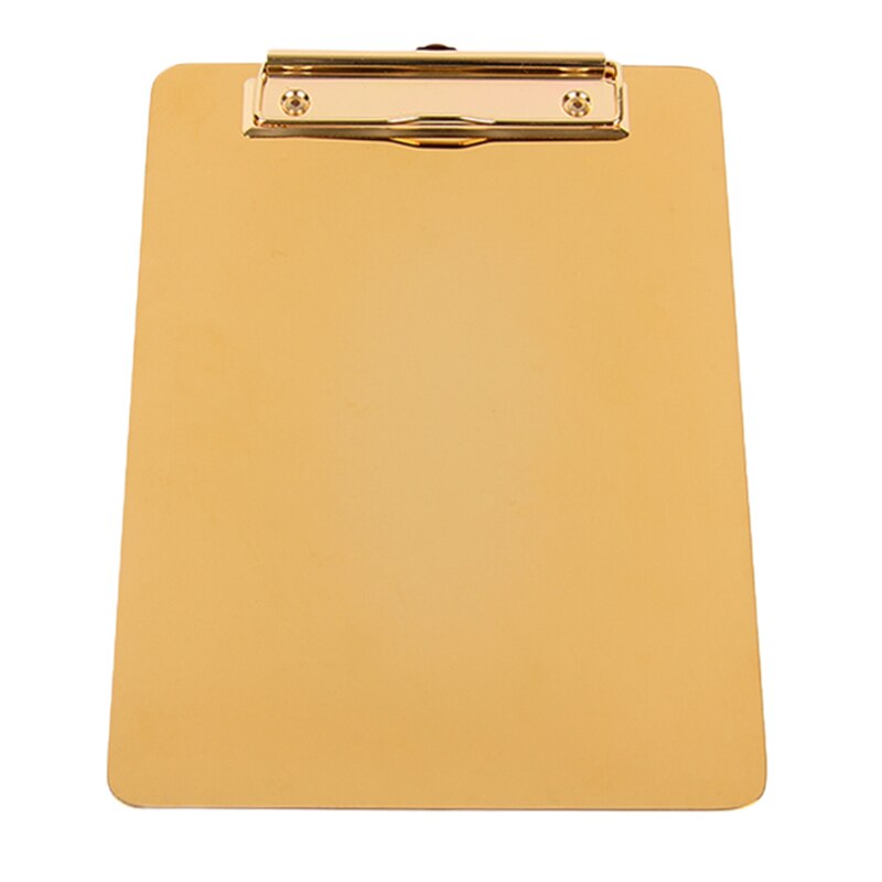 Nordic ins metal rustfri clipboard  a4 b5 a4 restaurant bestillingstavle menu skriveblok clipboard papirmappe