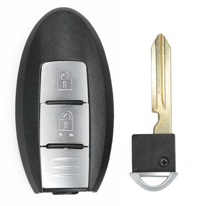 KEYECU Smart Remote Control Car Key With 2 Buttons & 315MHz & ID46 - FOB for Nissan Micra K13 March K13 Leaf TWB1J701