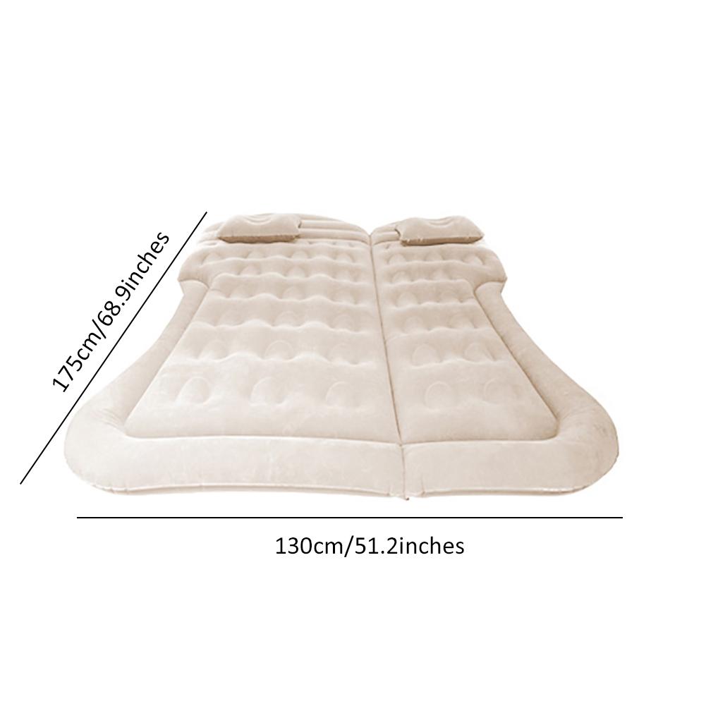 Cama inflable para coche y SUV, colchón de aire para viaje, parte trasera, accesorios para coche