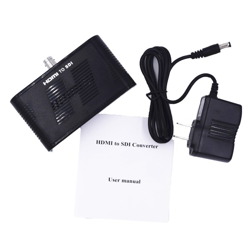HDMI to SDI, HDMI to SDI HD Video Converter 480I/576I to SD-SDI 1080 to 3G-SDI(US Plug)
