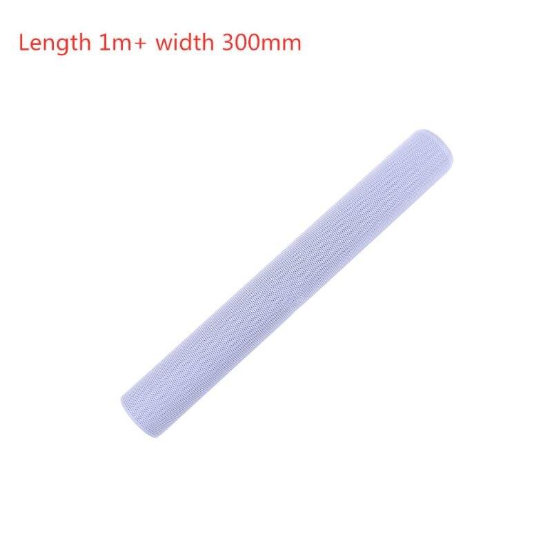 Computer Mesh 30Cm Diy Pvc Pc Case Fan Koeler Dust Filter-Netwerk Netto Case Stofdicht Cover Chassis Stof cover 1M: WHITE