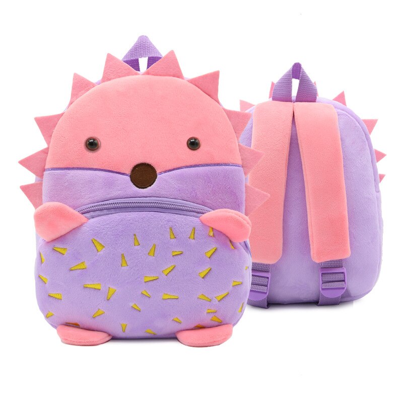Kinderen Peuter Voorschoolse Rugzak Pluche Dier Cartoon Kids School Satchel Reizen Schooltassen: 13