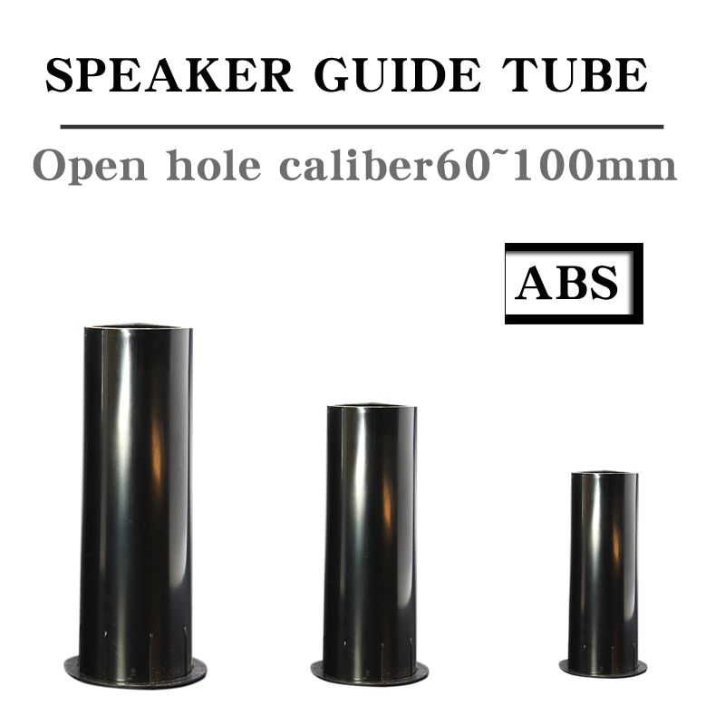 HIFIDIY Live Lautsprecher führen Rohr 6,5 8 10 12 zoll Bass Subwoofer Lautsprecher Invertiert Rohr Hafen Hilfs ABS offene See 60 ~ 100mm