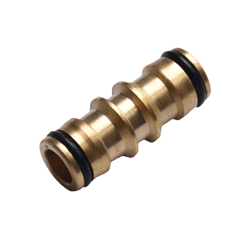 Brass connector joint 16mm quick connector garden male connectors quick fitting adapter brass garden the faucet adapter: Default Title