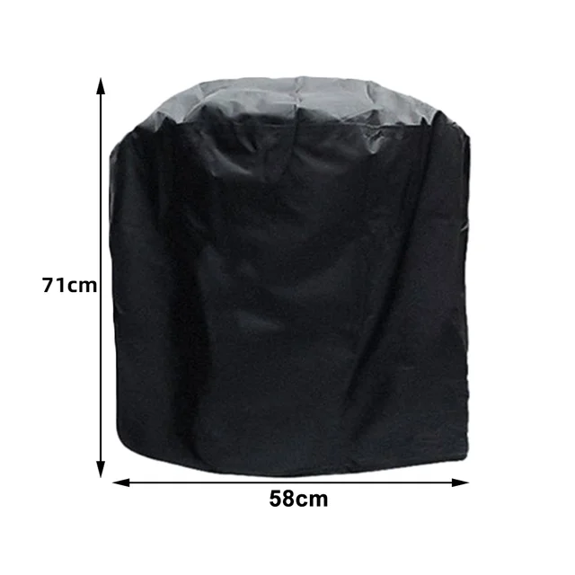 BBQ Grill Barbeque Cover Anti-Dust Waterproof Weber Heavy Duty Charbroil BBQ Cover Outdoor Rain Protective Barbecue Cover: PURPLE