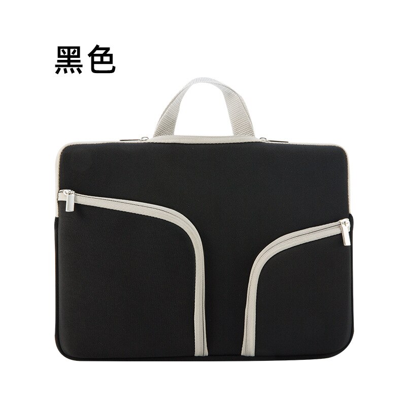 Bolsa lateral de cuero para ordenador portátil para hombre, bolsa para portátil, tipo mensajero, de negocios: 2 11inch