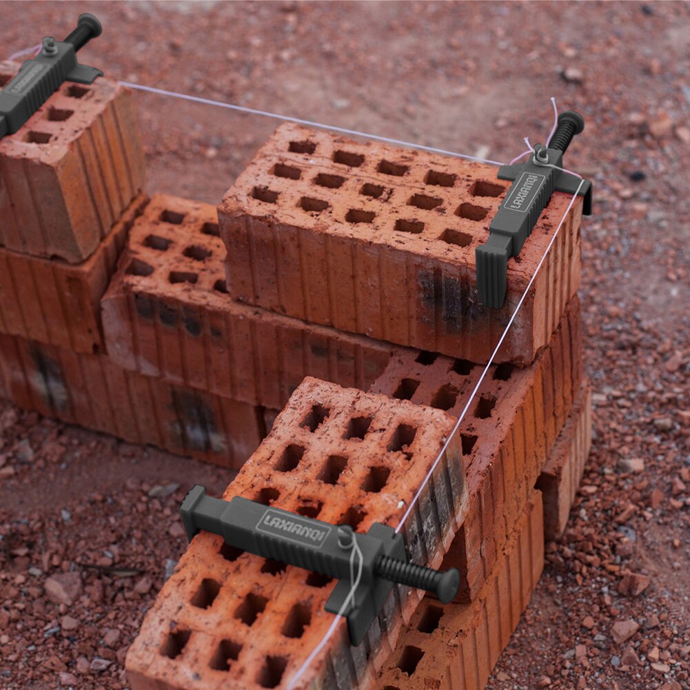 2Stck Universal- Maurer Draht Schublade Arbeiter Gebäude Nivellierung Ziegel Fix Liner Sauerei Leuchte Zubehör