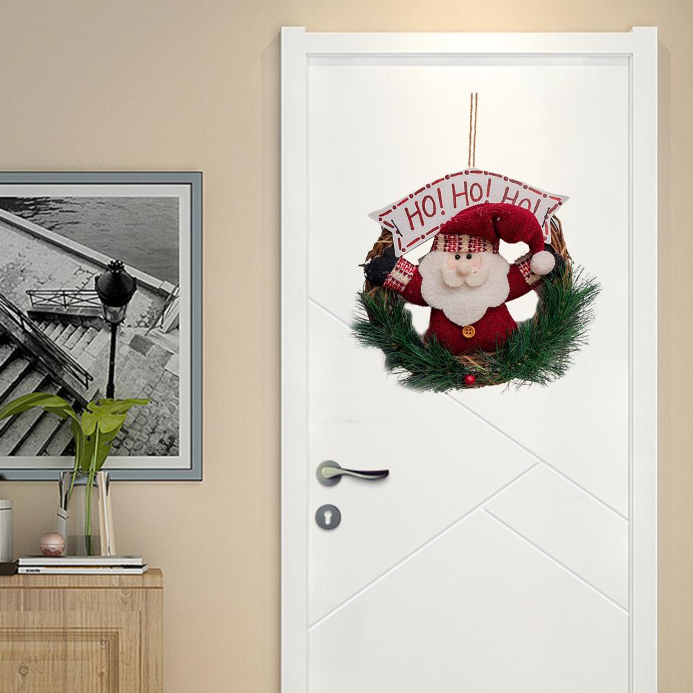 Lichtgewicht Hout Lichtgewicht Prachtige Deur Krans Ronde Deur Krans Slijtvast Voor Patio