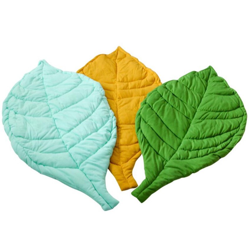 Maple leaf Shape Baby Play Mat Baby Infant Creeping Mat cute Playmat Play Game Mat Room Decoration blanket 110*55cm