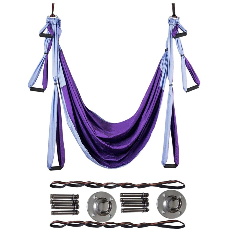 Antenne Yoga Swing Set Yoga Hangmat Indoor Anti Zwaartekracht Opknoping Yoga Sling Fitness Yoga Gereedschappen