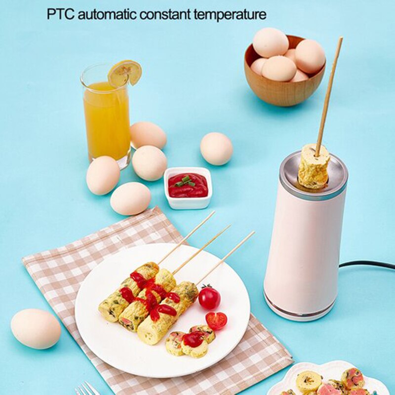 Automatic Egg Roll Machine Egg Cup Mini Egg Cooker Sausage Instant Breakfast Maker Machine SMD66