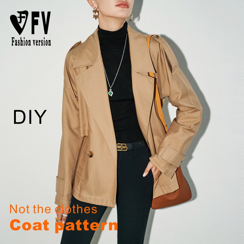 Shell Windbreaker Jacket Pattern Cutting pattern women's short windbreaker jacket p... – Grandado