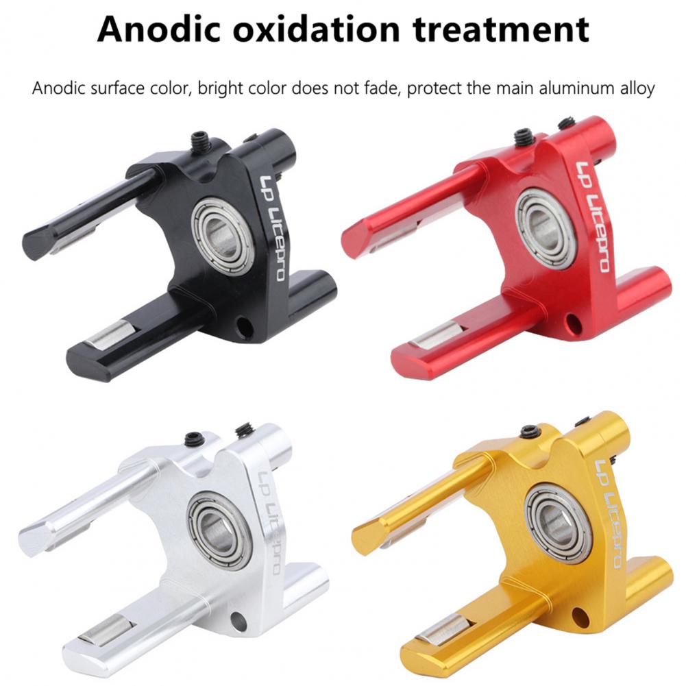 1 Set Ultralight Bike Shifter Lengthened Gear Shifter Aluminum Alloy Bike Derailleur High Hardness Gear Shifter for Brompton