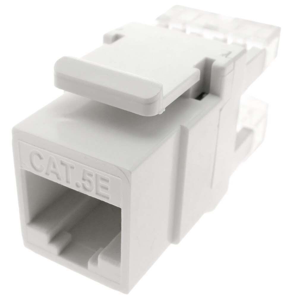 Bematik-Keystone RJ45 Vrouwelijke Om TB110 Cat.5e Utp Wit