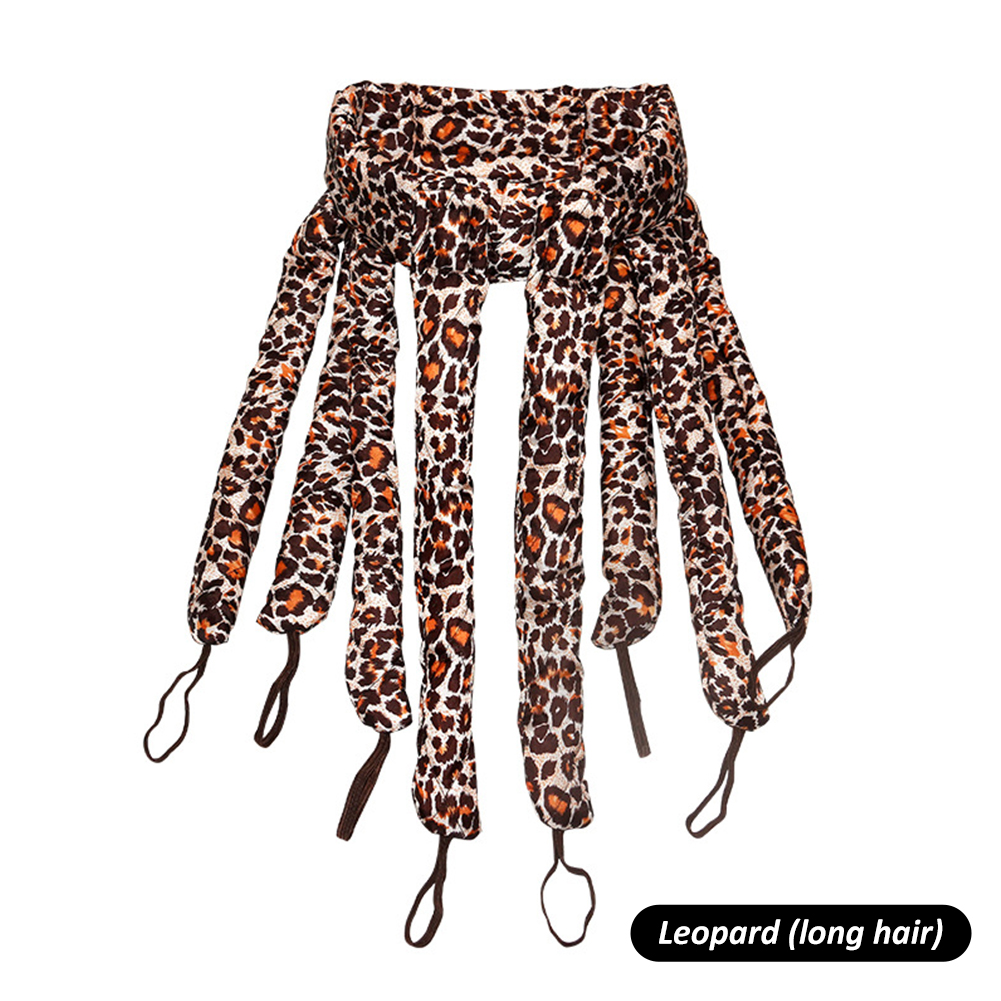 Octopus Heatless Lockenwickler Keine Hitze Heatless Locken Stange Stirnband Schlafen Stirnbänder Keine Hitze DIY Haar Styling Werkzeuge Lockenwickler: Silber