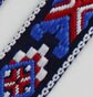 2 Yard 2 cm Etnische Lint Borduurwerk Trim Boho Kant Naaien Accessoires Geborduurde Stof Touw Deco Trim: f