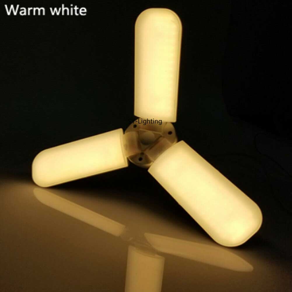 Foldable Garage Light LED Light Bulb Super Bright Angle Adjustable Home Ceiling Lights JDH99