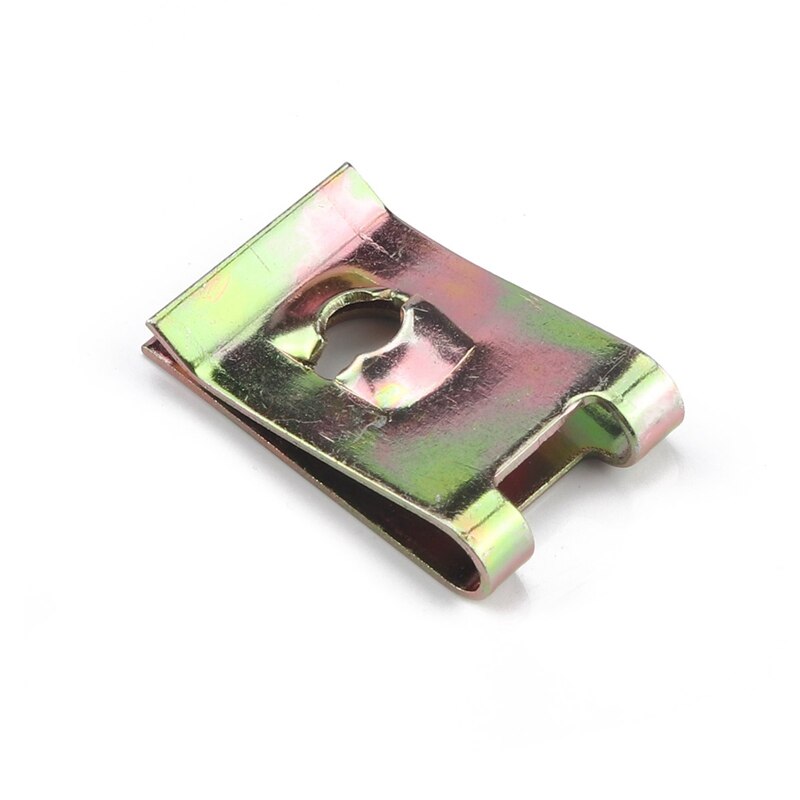 110Pcs Speed Fasteners Clips U Nuts Self Tapping Screw Spire U Clips Interior Trim Panels