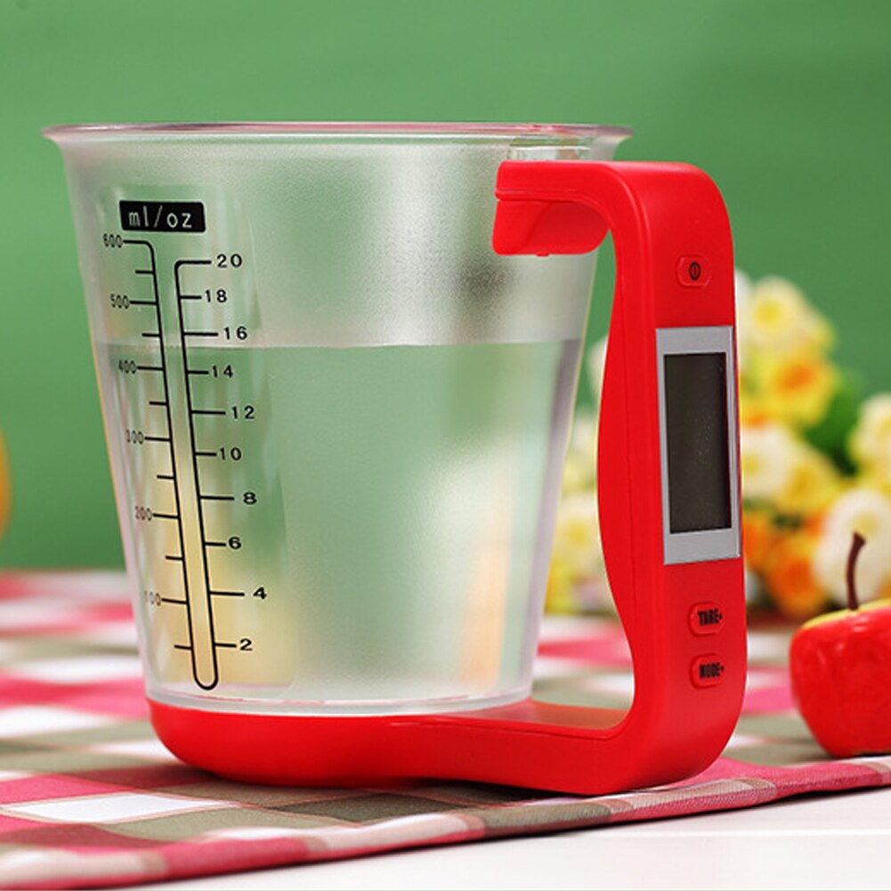 Digital Measuring Cup Electronic Measuring Cup Scale with LCD Display for Milk Water Liquid Food Vegetable Fast Shippin
