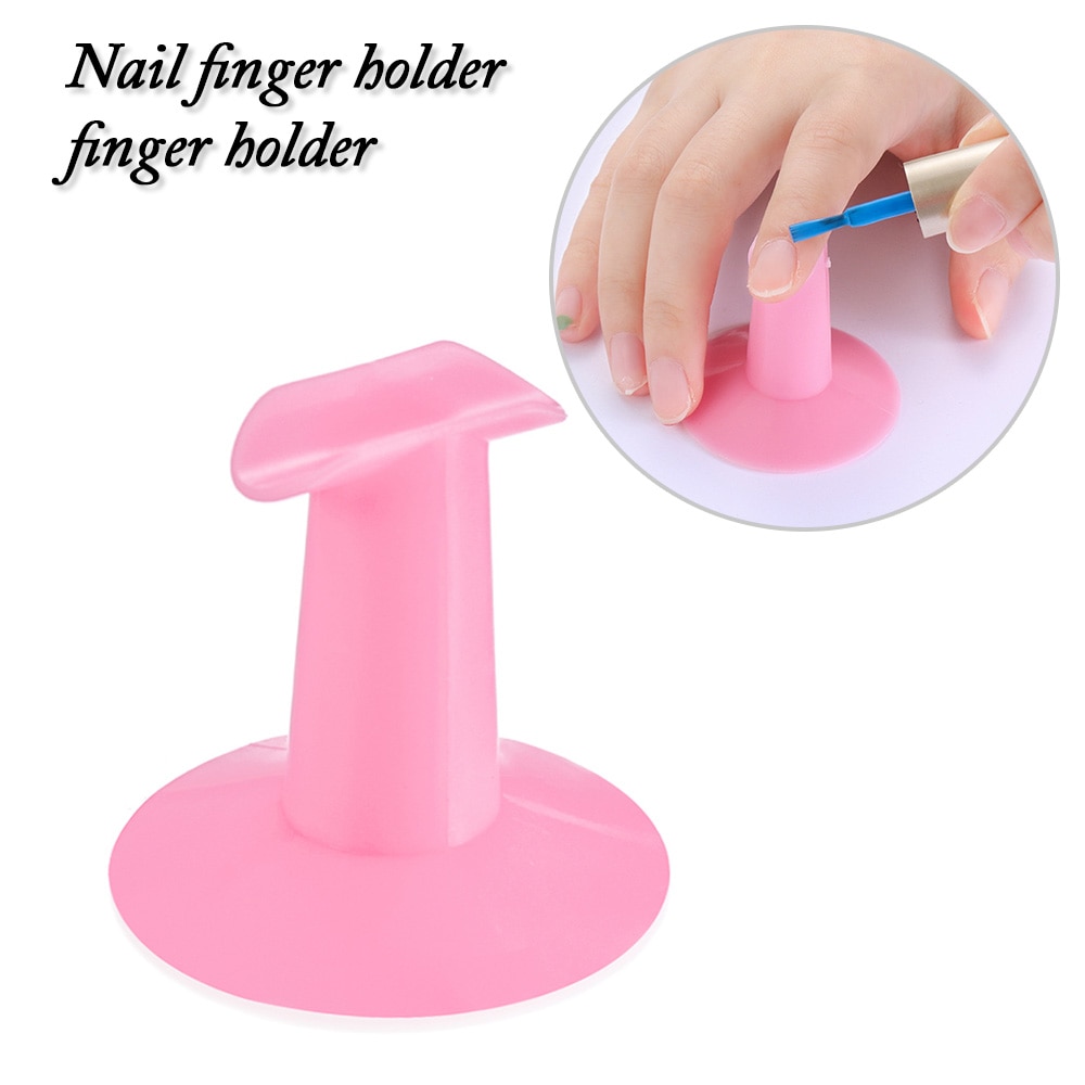 1PC DIY Nail Art Vinger Stand Plastic Schilderij Finger stand ondersteuning Nail Care Manicure Levert Nail Vinger Rest Holder gereedschap