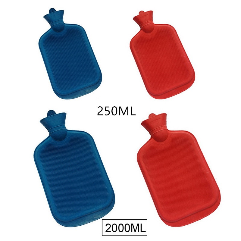 250Ml-2000Ml Kleine Rubber Warm Water Zak Meisjes Draagbare Hand Warme Voeten Dikke Hoge Dichtheid Rubber Hand tas Warming Winter Fles