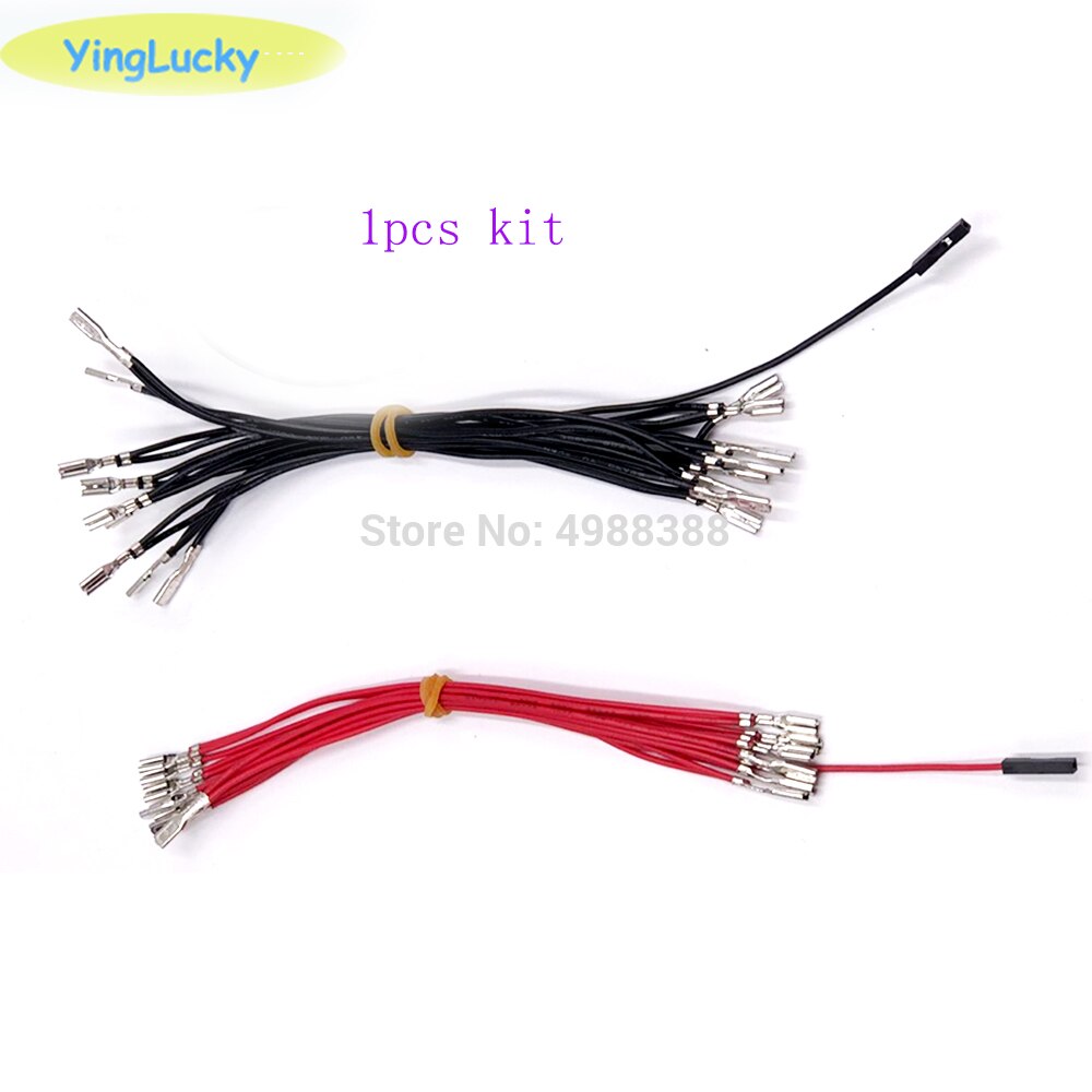 5V 12V illuminated light bulb Cable with 2.8mm quick 2pin connector to USB encoder for Arcade joystick DIY /LED Button