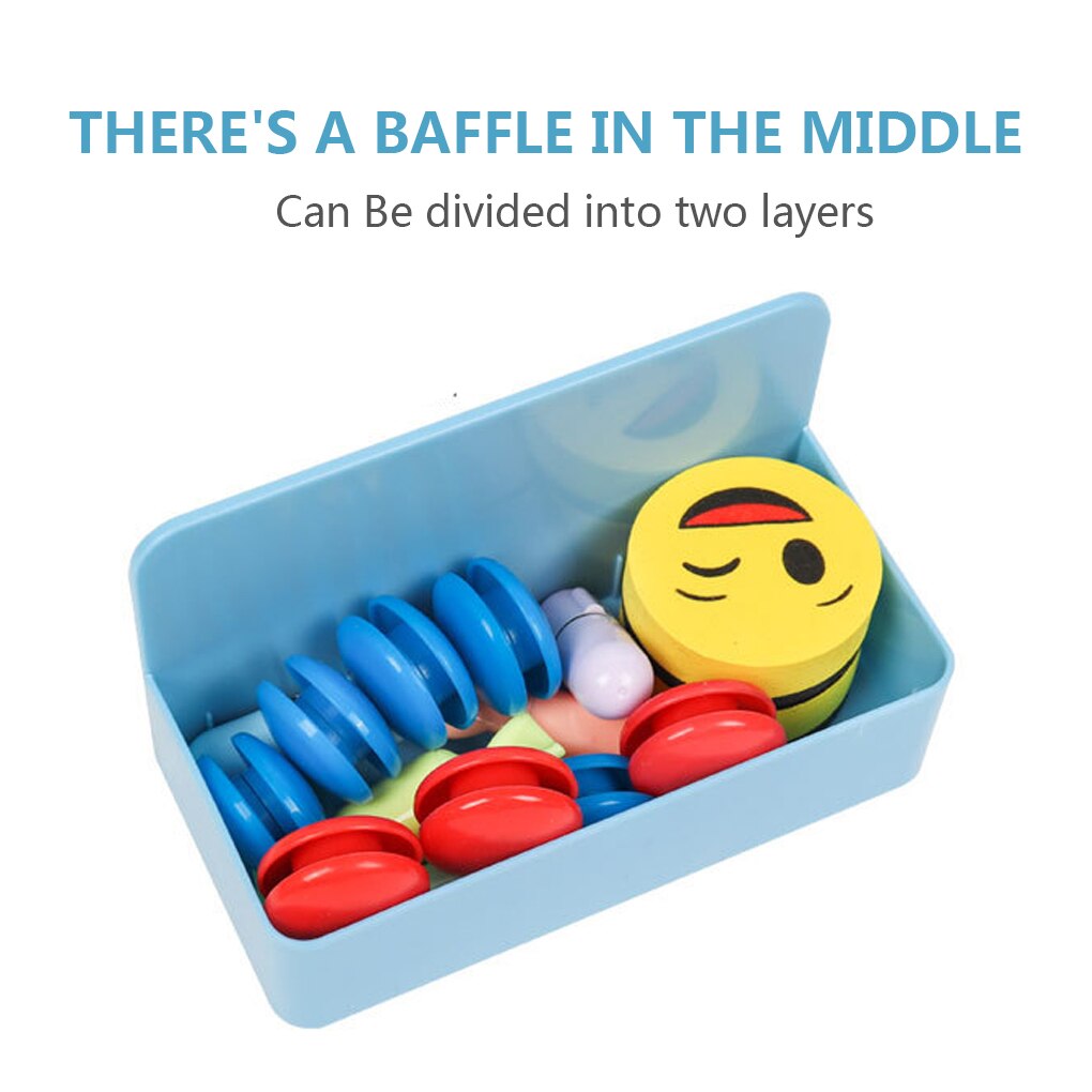 Magnetic Marker Holder Multipurpose Stationery Cases Holding Containers Storage Container for Meeting Room Office Classroom Use