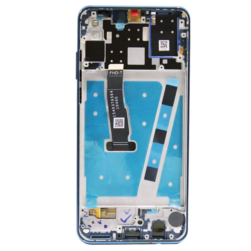 Tela lcd touch screen 100% testada, substituição para huawei p30 lite/nova 4e, peça de reposição, modelo lx2 al01: Advanced Blue