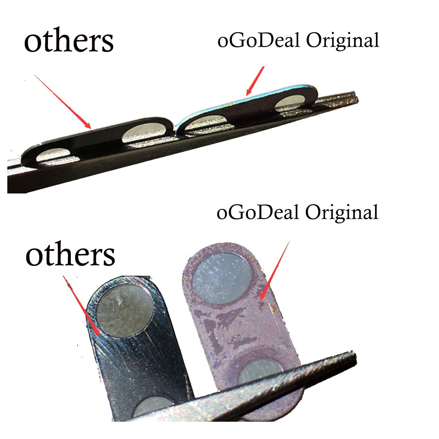 OEM Rear Back Camera Glass Lens Cover Replacement for iPhone 8 Plus and iPhone 7 Plus Original with Adhesive and Repair Tools