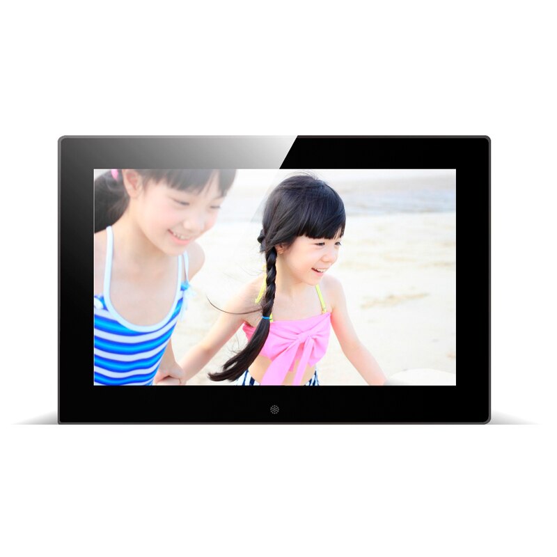 7 Inch Acryl Spiegel Lcd Digitale Fotolijst Met Slideshow Wekker MP3 MP4 Movie Player Met Remote Desktop