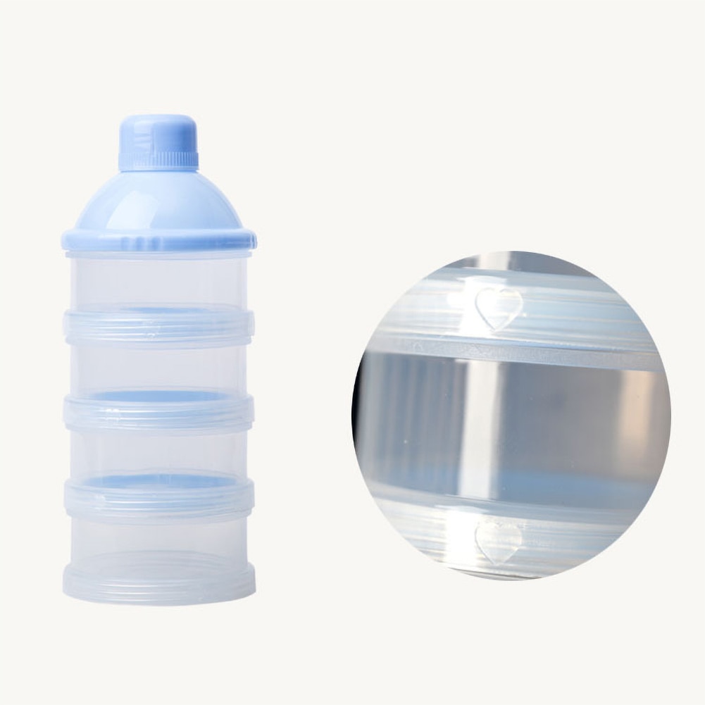 Baby Food Box Mix Container Food Container Milk Powder Container Reusable Formula Dispenser Snack Box Baby Food Storage Box