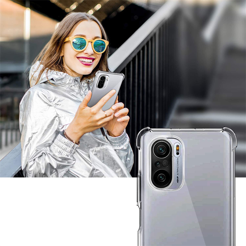 Soft Clear Case Voor poco-f3 Telefoon Hoesjes pocophone f3 xiaomi poco f3 Shockproof Silicone Cover pocophone f3 Case poco f3 Hoesje