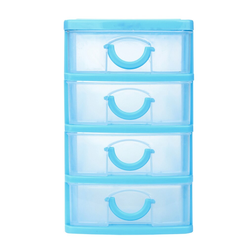 Durable Plastic Mini Desktop Drawer Sundries Case Small Objects Jewelry Makeup Organizer Storage Container Storage Box #Y2