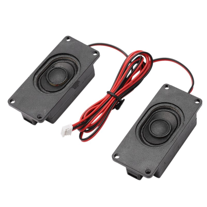 4 Ohm 3W LCD Panel Speaker Amplifier o Frequency Output for V59/56/59 3463A SKR.03 - Black (30mm x 70mm) 1 Pair