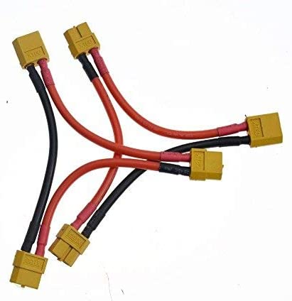 2Packs XT60 Deams EC5 Trx TX60 XT90 Seriële Draad Switch Cable Connector Rc Lipo Batterij