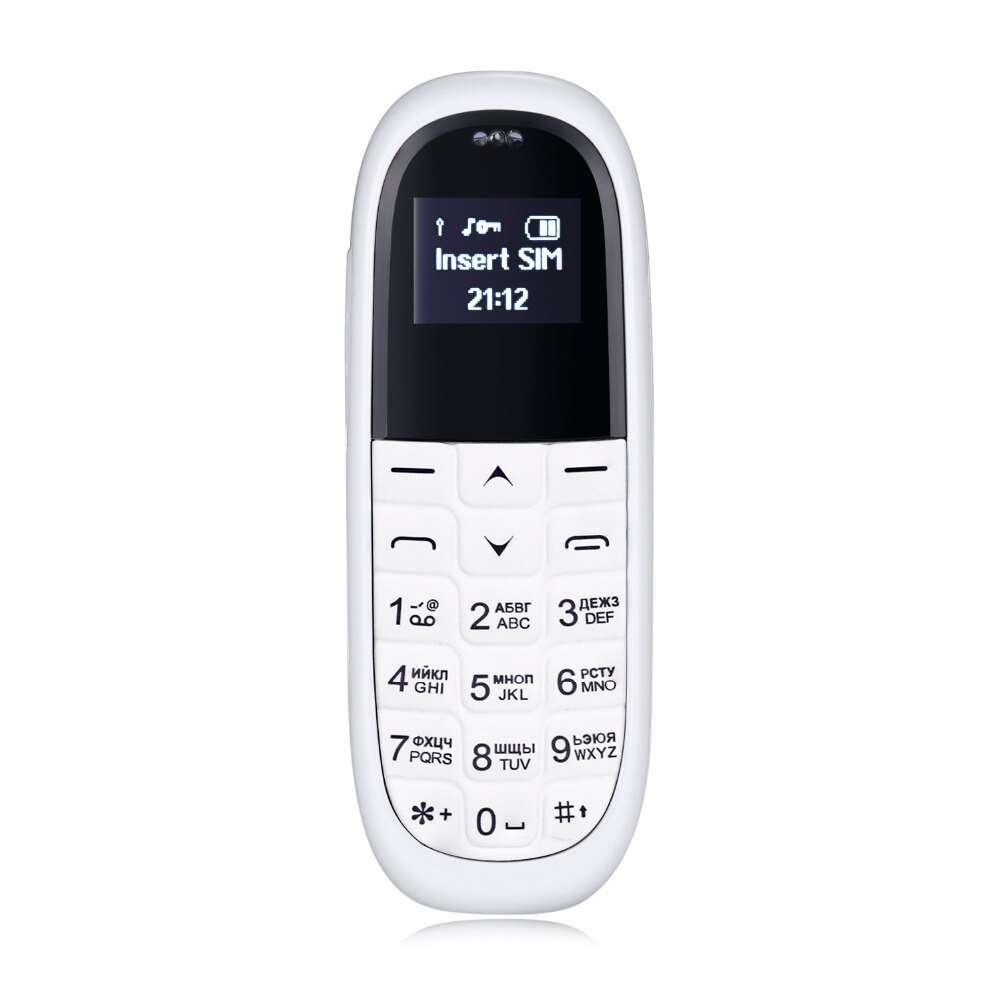 Mini mobile phone AEKU KK1 0.66 inch small screen bluetooth Dialer Russian keyboard Magic Voice PK GT GTstar BM70 BM50