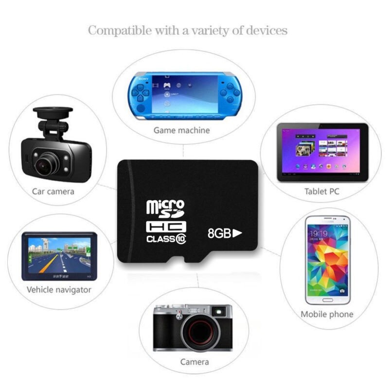 High Performance Micro SD Card for Phone Tablet Car DVR 8GB/16GB/32GB Micro SD Memory Card Ultra High Speed Car DVR TF Cards