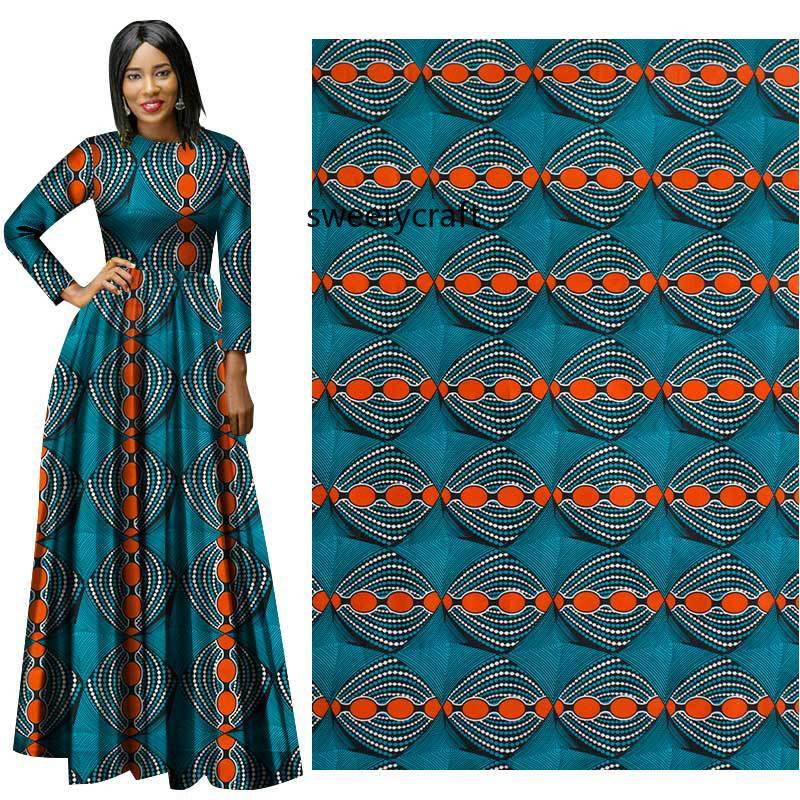 100% Polyester Afrikaanse Stof Wax Red Dot Nederland Pagne Holland Naaien Feestjurk Tas Ankara Doek