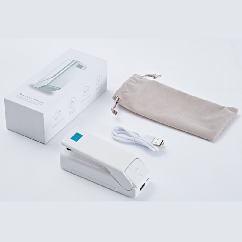 Portable Multifunctional Mini Sealing Machine Hand Pressure Heat Sealer Plastic Bag Food Packaging Handheld Gadget Easy