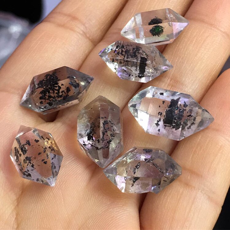 Ein stück AAA verlieren PERLEN Herkimer Diamant facettiert 15mm /20mm für DIY schmuck halskette