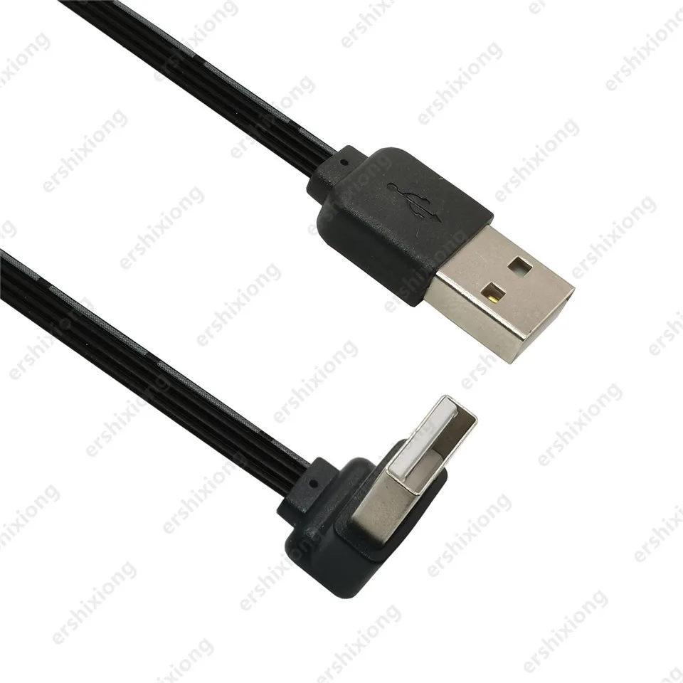 USB A Male to Male Connector Cable USB 2.0 A Joiner Coupler Extension Extender Data Adapter Cord Right Angle 90 Degree 0.1m 0.2m: green / 0.2m