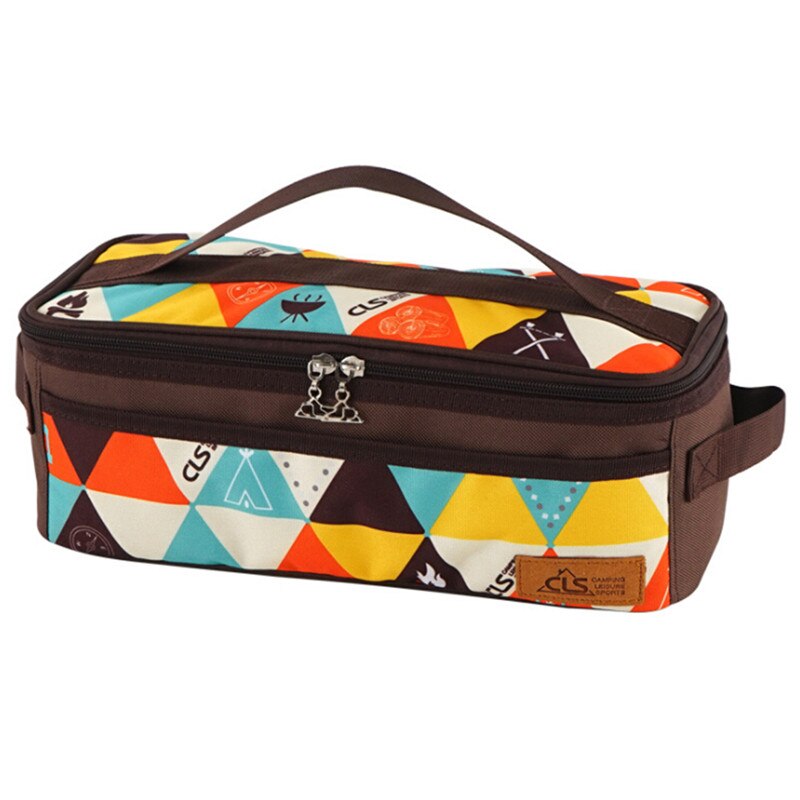 Sac de rangement pour ustensiles de cuisine de camping en plein air, barbecue, vaisselle, voyage, cosmétiques, trousse de toilette portable, organisateur de placard, bagages, sacs ziplock: C