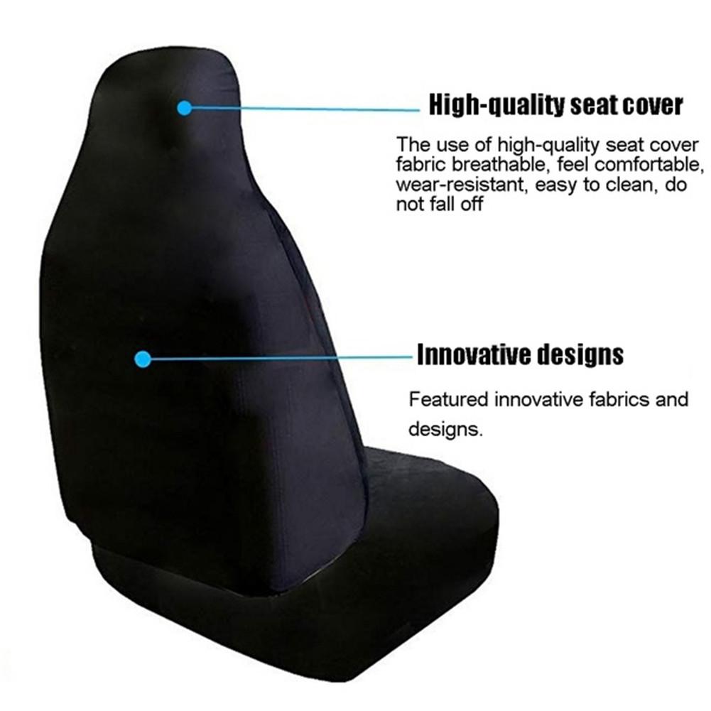Renewold Auto Bekleding 2 Stuks Voor Stoelhoezen Set Gele Zonnebloem Afdrukken Universele Fit Drive Deat Covers Voorstoel cover