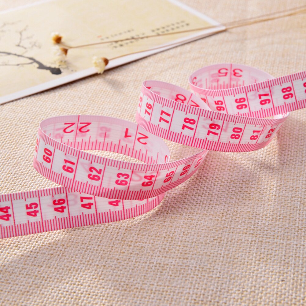 Portable 79inch/200cm Body Measuring Ruler Sewing Cloth Tailor Tape Measure Soft Flat Double-sided Soft Tape Measure Ruler