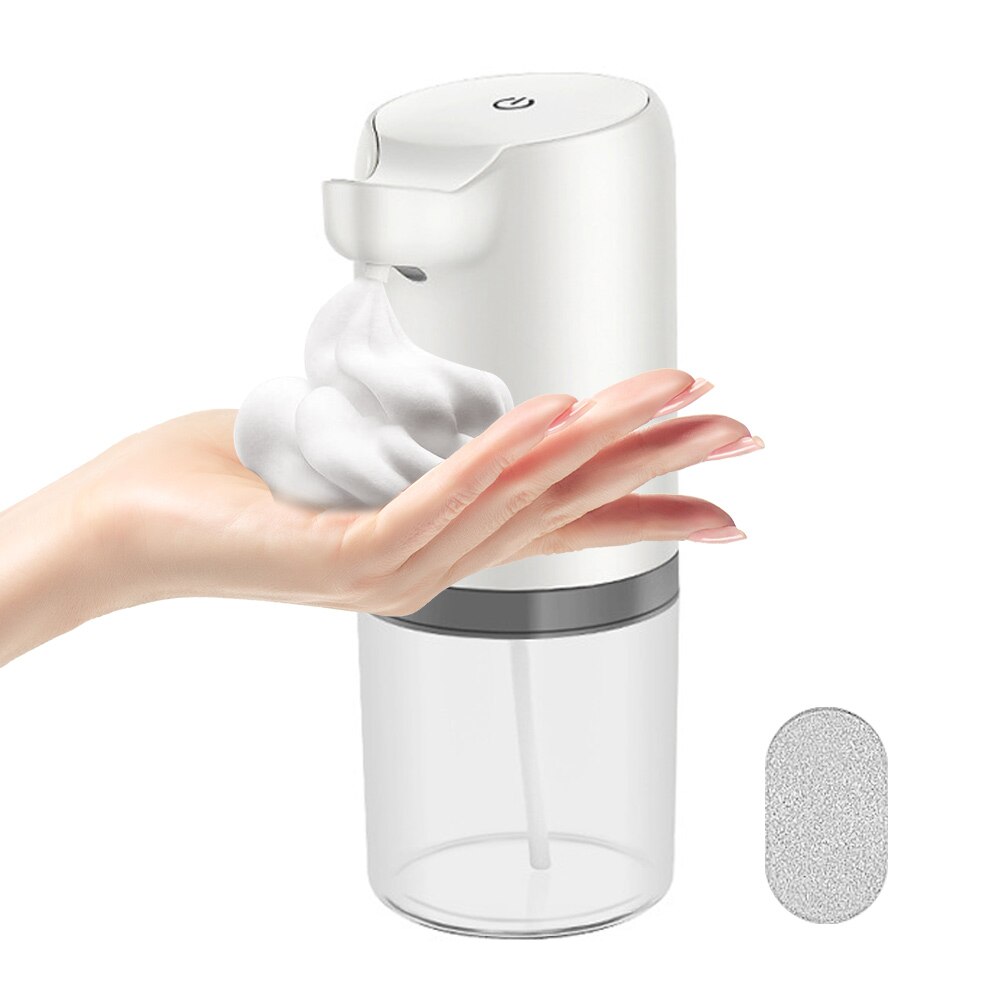 Automatic Liquid Soap Dispenser Infrared Sensor Induction Touchless Hand Washing Dispensers For Bathroom Kitchen: 270ml gel gray
