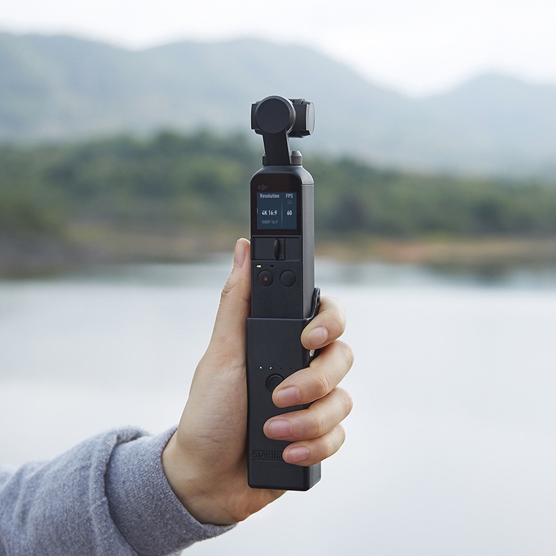 Gimbal Charger Power Bank Stand - USB Type-C Portable Holder for DJI Osmo Pocket